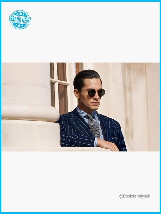 Round Metal Polarized Sunglasses Retro Classic Vintage Shades Unisex main image 5